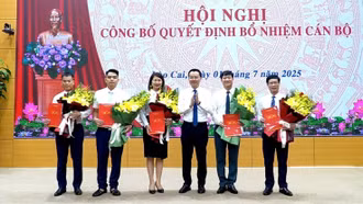 Văn phòng Tỉnh ủy Công bố quyết định bổ nhiệm cán bộ