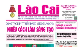 Báo Lào Cai Thường kỳ số 4210 ra ngày 25/11/2024