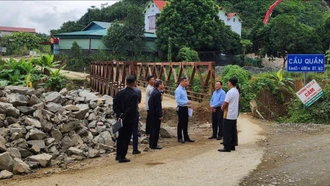Khảo sát lập dự án xây dựng cầu bê tông vĩnh cửu thay thế cầu Quần