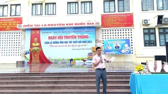 Ngày hội truyền thông Tuần lễ hưởng ứng học tập suốt đời năm 2024