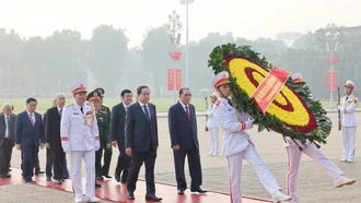 Lãnh đạo Đảng, Nhà nước vào Lăng viếng Chủ tịch Hồ Chí Minh