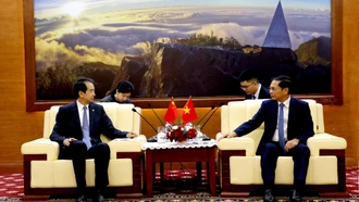 Phó Thủ tướng Bùi Thanh Sơn tiếp Đoàn công tác Đại sứ quán Trung Quốc tại Việt Nam