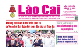 Báo Lào Cai Thường kỳ số 84 ra ngày 18/11/2025