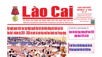 Báo Lào Cai Thường kỳ số 82 ra ngày 14/11/2025