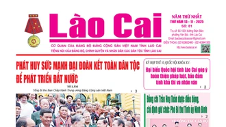 Báo Lào Cai Thường kỳ số 81 ra ngày 13/11/2025