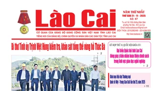 Báo Lào Cai Thường kỳ số 87 ra ngày 21/11/2025