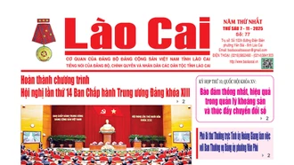 Báo Lào Cai Thường kỳ số 77 ra ngày 7/11/2025