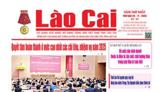 Báo Lào Cai Thường kỳ số 92 ra ngày 28/11/2025