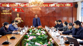 Đánh giá tiến độ xóa nhà tạm, nhà dột nát trên địa bàn Mường Khương