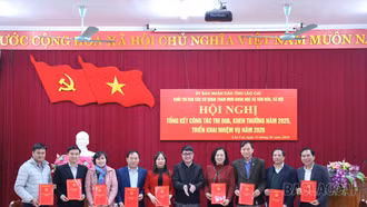 Khối thi đua các cơ quan tham mưu khoa học và văn hóa, xã hội triển khai nhiệm vụ năm 2026