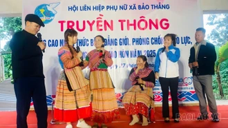 Thực hiện hàng trăm hoạt động tuyên truyền, mô hình phụ nữ tham gia bảo vệ an ninh Tổ quốc