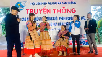 Thực hiện hàng trăm hoạt động tuyên truyền, mô hình phụ nữ tham gia bảo vệ an ninh Tổ quốc