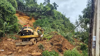 Mưa lũ gây thiệt hại tại một số địa phương trong tỉnh