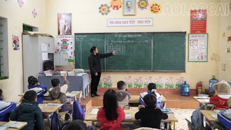 Nhiều giải pháp thu hút học sinh đến lớp ở Gia Hội