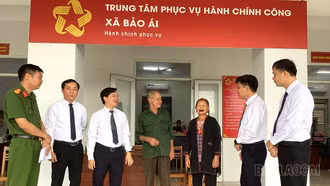 Từ cam kết phục vụ của chính quyền