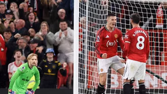 Thắng kịch tính Brentford, MU leo lên Top 3