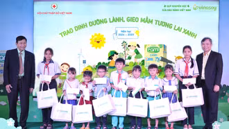 Khởi động chương trình “Sữa đậu nành học đường” năm học 2024 - 2025