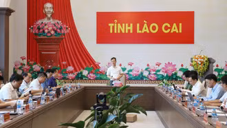 Đánh giá tiến độ tổ chức Hội chợ Thương mại quốc tế Việt - Trung (Lào Cai) lần thứ 25