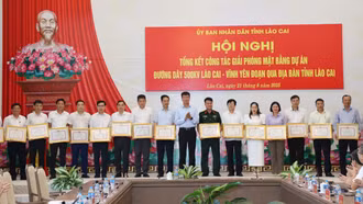 Tổng kết công tác giải phóng mặt bằng Dự án đường dây 500kV Lào Cai – Vĩnh Yên, đoạn qua tỉnh Lào Cai