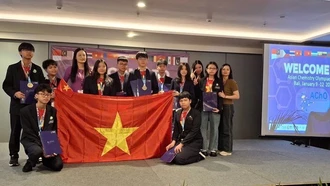 Học sinh Việt Nam đạt 17 huy chương tại Olympic Hoá học châu Á ACho