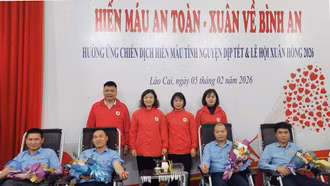 Tiếp nhận 483 đơn vị máu tại Ngày hội “Hiến máu an toàn – xuân về bình an” năm 2026