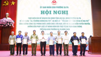 Phường Sa Pa triển khai xây dựng “phường không ma túy” 