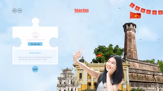 Báo Nhân Dân ra mắt dự án ghép ảnh Cột cờ Hà Nội