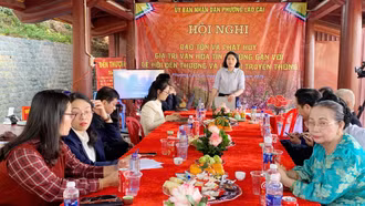 Bàn giải pháp bảo tồn và phát huy giá trị văn hoá tín ngưỡng gắn với di tích đền Thượng