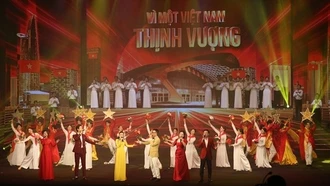Chương trình "Sao Độc lập" năm 2025: Hào hùng, khơi dậy khát vọng tương lai