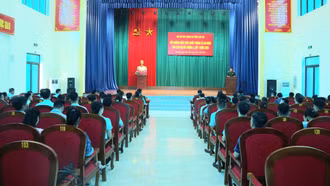 Khai mạc lớp bồi dưỡng kiến thức quốc phòng và an ninh đối tượng 3 (lớp 1, năm 2026)
