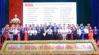 Chủ nhiệm Ủy ban Kiểm tra Tỉnh ủy Nguyễn Minh Toàn dự Đại hội Đảng bộ xã Văn Bàn và Nậm Chày