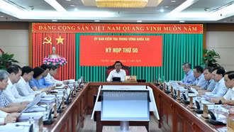 Bộ Chính trị quyết định thi hành kỷ luật tổ chức đảng, đảng viên