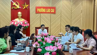 Đảng ủy phường Lào Cai tập trung chỉ đạo tổ chức đại hội các chi bộ nhiệm kỳ 2025 – 2030