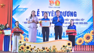 Lào Cai có 26 nhà giáo trẻ tiêu biểu và 119 “Học sinh 3 tốt” cấp tỉnh