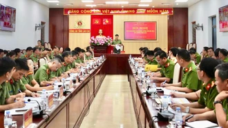 Công an tỉnh triển khai công tác phòng, chống hoàn lưu bão số 3 (bão Wipha)