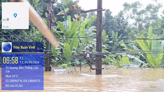 PC Lào Cai chủ động ngừng cung cấp điện nhằm ngăn ngừa sự cố trong mưa lũ