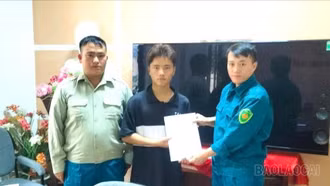 Xã Bắc Hà 25 thanh niên viết đơn tình nguyện nhập ngũ