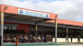 Việt Nam tham gia Diễn tập hòa bình đa quốc gia Khaan Quest 2025 tại Mông Cổ
