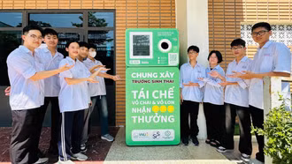 VnNetZero: Trường THPT Nguyễn Huệ lan tỏa thông điệp xanh từ công nghệ số