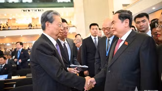 Chủ tịch Quốc hội Trần Thanh Mẫn gặp lãnh đạo Quốc hội Trung Quốc, Cuba, Hàn Quốc, Triều Tiên, Kazakhstan