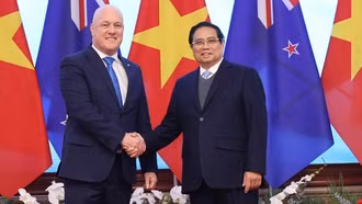 Thủ tướng New Zealand kết thúc tốt đẹp chuyến thăm chính thức Việt Nam