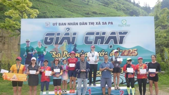 Hơn 900 vận động viên tham gia giải chạy “Sa Pa mùa nước đổ” lần thứ 4