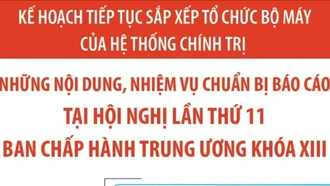 Những nội dung, nhiệm vụ chuẩn bị báo cáo tại Hội nghị 11 BCH Trung ương Đảng