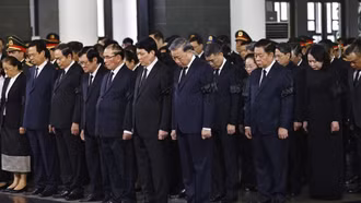 Lễ truy điệu và đưa tang nguyên Chủ tịch nước Trần Đức Lương tại Hà Nội