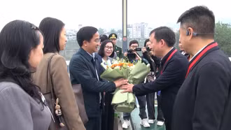 Sở Nông nghiệp và Môi trường tỉnh Lào Cai (Việt Nam) thăm và làm việc với chính quyền nhân dân huyện Hà Khẩu (Vân Nam, Trung Quốc)