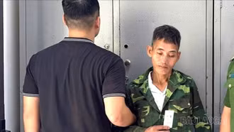 Công an xã Bản Xèo bắt đối tượng tàng trữ trái phép chất ma túy