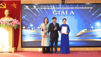 Báo và Phát thanh, Truyền hình Lào Cai đoạt giải A Giải thưởng báo chí tuyên truyền về sử dụng năng lượng tiết kiệm và hiệu quả năm 2025