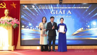 Báo và Phát thanh, Truyền hình Lào Cai đoạt giải A Giải thưởng báo chí tuyên truyền về sử dụng năng lượng tiết kiệm và hiệu quả năm 2025