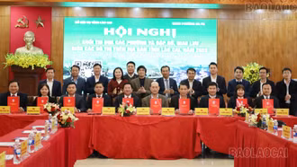 Hội nghị Khối thi đua các phường và giao lưu các đô thị tỉnh Lào Cai năm 2025