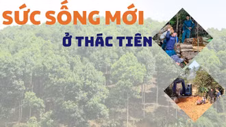 Sức sống mới ở Thác Tiên